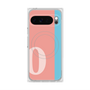 Premium Square Case with Pixelsnap［ Original - initial color line - O pink ］