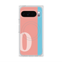 Premium Square Case with Pixelsnap［ Original - initial color line - O pink ］
