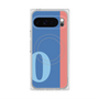 Premium Square Case with Pixelsnap［ Original - initial color line - O blue ］