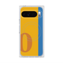 Premium Square Case with Pixelsnap［ Original - initial color line - O orange ］