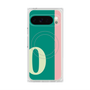 Premium Square Case with Pixelsnap［ Original - initial color line - O green ］