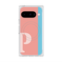 Premium Square Case with Pixelsnap［ Original - initial color line - P pink ］