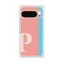 Premium Square Case with Pixelsnap［ Original - initial color line - P pink ］