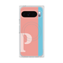 Premium Square Case with Pixelsnap［ Original - initial color line - P pink ］