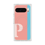 Premium Square Case with Pixelsnap［ Original - initial color line - P pink ］