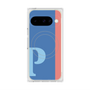 Premium Square Case with Pixelsnap［ Original - initial color line - P blue ］