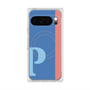 Premium Square Case with Pixelsnap［ Original - initial color line - P blue ］