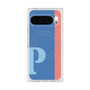 Premium Square Case with Pixelsnap［ Original - initial color line - P blue ］