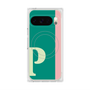Premium Square Case with Pixelsnap［ Original - initial color line - P green ］