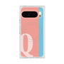 Premium Square Case with Pixelsnap［ Original - initial color line - Q pink ］