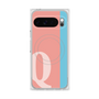 Premium Square Case with Pixelsnap［ Original - initial color line - Q pink ］