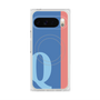 Premium Square Case with Pixelsnap［ Original - initial color line - Q blue ］