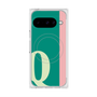 Premium Square Case with Pixelsnap［ Original - initial color line - Q green ］