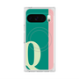 Premium Square Case with Pixelsnap［ Original - initial color line - Q green ］