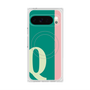 Premium Square Case with Pixelsnap［ Original - initial color line - Q green ］