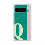 Premium Square Case with Pixelsnap［ Original - initial color line - Q green ］