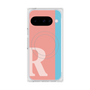 Premium Square Case with Pixelsnap［ Original - initial color line - R pink ］