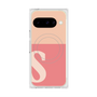 Premium Square Case with Pixelsnap［ Original - initial two tone - S pink ］