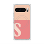 Premium Square Case with Pixelsnap［ Original - initial two tone - S pink ］