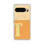 Premium Square Case with Pixelsnap［ Original - initial two tone - T orange ］