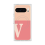 Premium Square Case with Pixelsnap［ Original - initial two tone - V pink ］