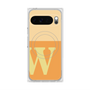 Premium Square Case with Pixelsnap［ Original - initial two tone - W orange ］