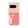Premium Square Case with Pixelsnap［ Original - initial two tone - Y pink ］