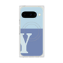Premium Square Case with Pixelsnap［ Original - initial two tone - Y blue ］