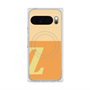 Premium Square Case with Pixelsnap［ Original - initial two tone - Z orange ］