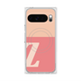 Premium Square Case with Pixelsnap［ Original - initial two tone - Z pink ］