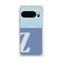 Premium Square Case with Pixelsnap［ Original - initial two tone - Z blue ］