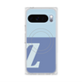 Premium Square Case with Pixelsnap［ Original - initial two tone - Z blue ］