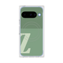Premium Square Case with Pixelsnap［ Original - initial two tone - Z green ］