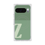 Premium Square Case with Pixelsnap［ Original - initial two tone - Z green ］