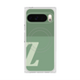 Premium Square Case with Pixelsnap［ Original - initial two tone - Z green ］