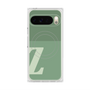 Premium Square Case with Pixelsnap［ Original - initial two tone - Z green ］