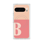 Premium Square Case with Pixelsnap［ Original - initial two tone - B pink ］