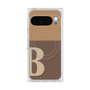 Premium Square Case with Pixelsnap［ Original - initial two tone - B brown ］
