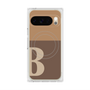 Premium Square Case with Pixelsnap［ Original - initial two tone - B brown ］