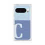 Premium Square Case with Pixelsnap［ Original - initial two tone - C blue ］