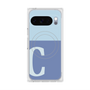 Premium Square Case with Pixelsnap［ Original - initial two tone - C blue ］