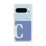 Premium Square Case with Pixelsnap［ Original - initial two tone - C blue ］