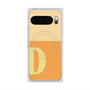 Premium Square Case with Pixelsnap［ Original - initial two tone - D orange ］