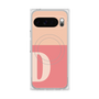 Premium Square Case with Pixelsnap［ Original - initial two tone - D pink ］