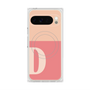 Premium Square Case with Pixelsnap［ Original - initial two tone - D pink ］