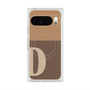 Premium Square Case with Pixelsnap［ Original - initial two tone - D brown ］