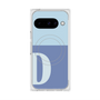 Premium Square Case with Pixelsnap［ Original - initial two tone - D blue ］