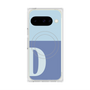 Premium Square Case with Pixelsnap［ Original - initial two tone - D blue ］