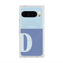 Premium Square Case with Pixelsnap［ Original - initial two tone - D blue ］