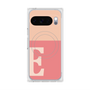 Premium Square Case with Pixelsnap［ Original - initial two tone - E pink ］